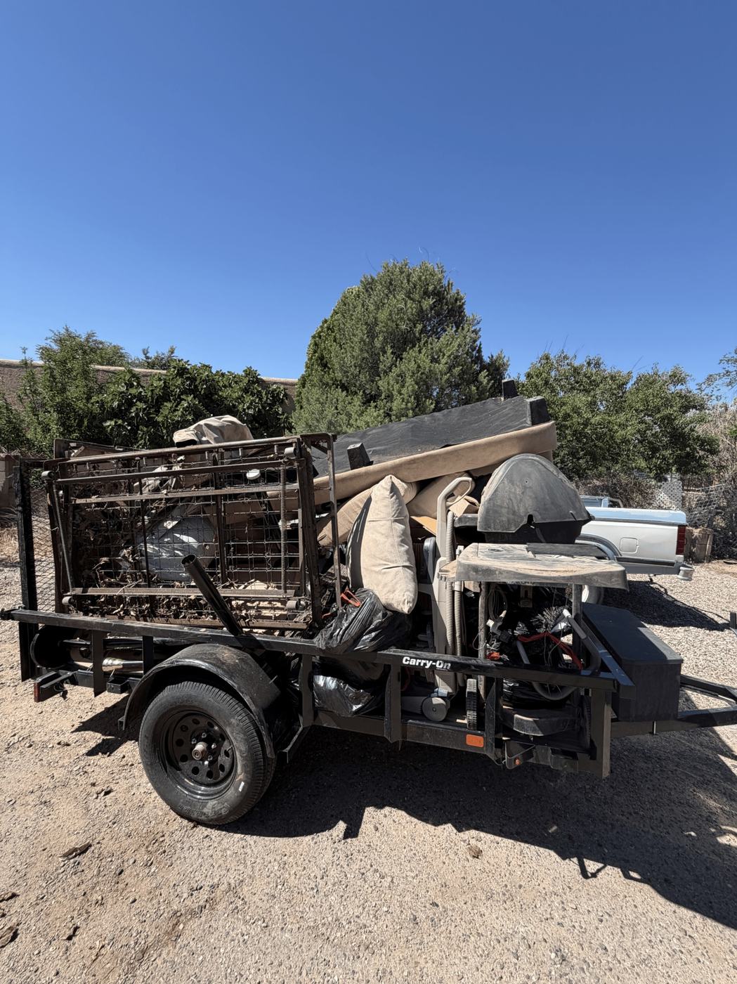 Green waste hauled same day — Duke City Lift & Fix Albuquerque