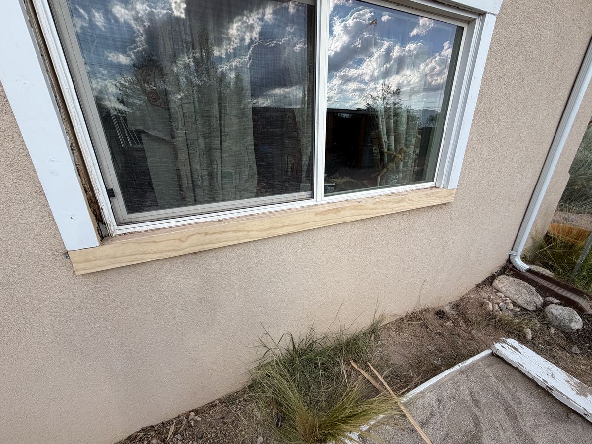 New sill milled & fitted — Duke City Lift & Fix Albuquerque
